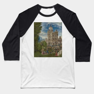 Susanna in the Bath and the Stoning of the Elders by Albrecht Altdorfer Baseball T-Shirt